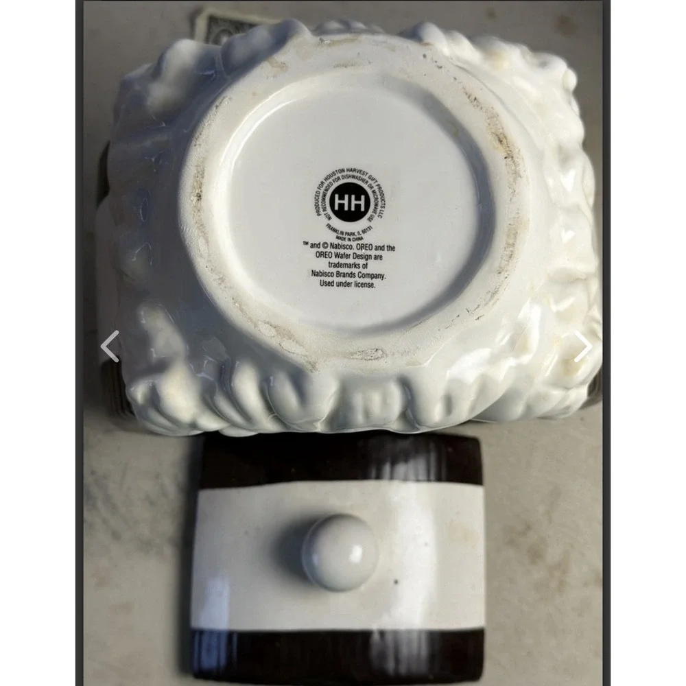 Vintage Nabisco Oreo Ceramic Cookie Jar, 